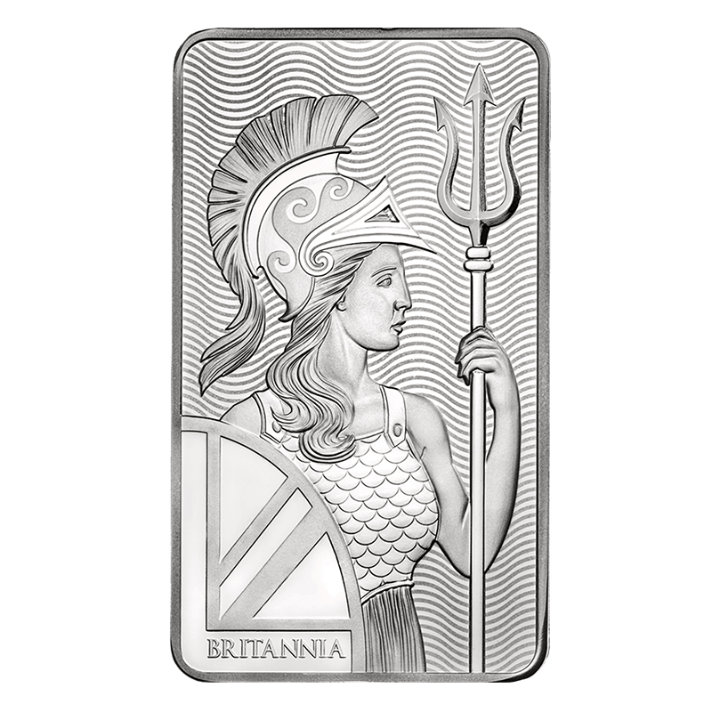 Image for 100 oz Britannia Silver Bar from TD Precious Metals